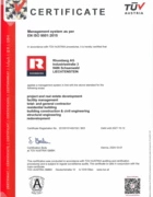 ISO 9001 QM, ISO 14001 EM Rhomberg Bau AG (FL)