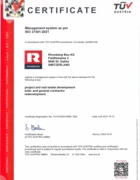 ISO 37301 Compliance Management System Rhomberg Bau AG Switzerland