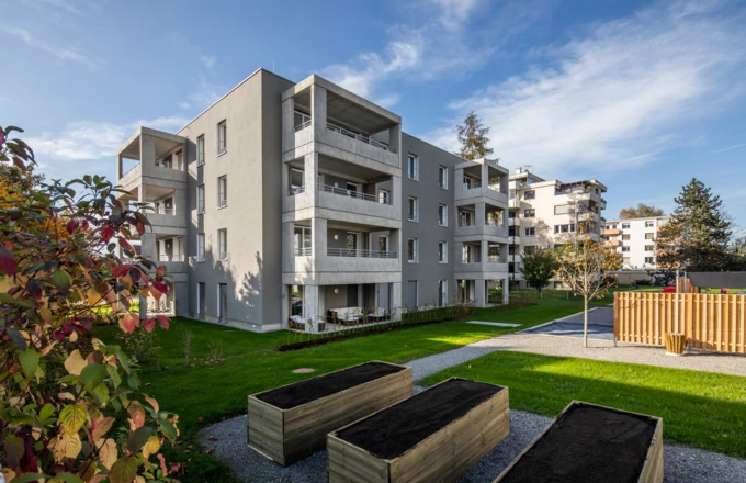 Hilft mit, den Holzbau auf den richtigen Weg zu bringen: das Innovationsprojekt Lerchenstraße in Wolfurt von Rhomberg Bau. 
Quelle: Weissengruber
