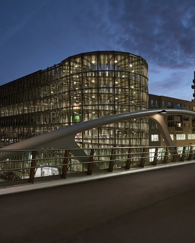 Als Hauptparkplätze für das Quartier werden die Hochgaragen “Hauptbahnhof 1&2” überwiegend den lokalen Bedarf decken.