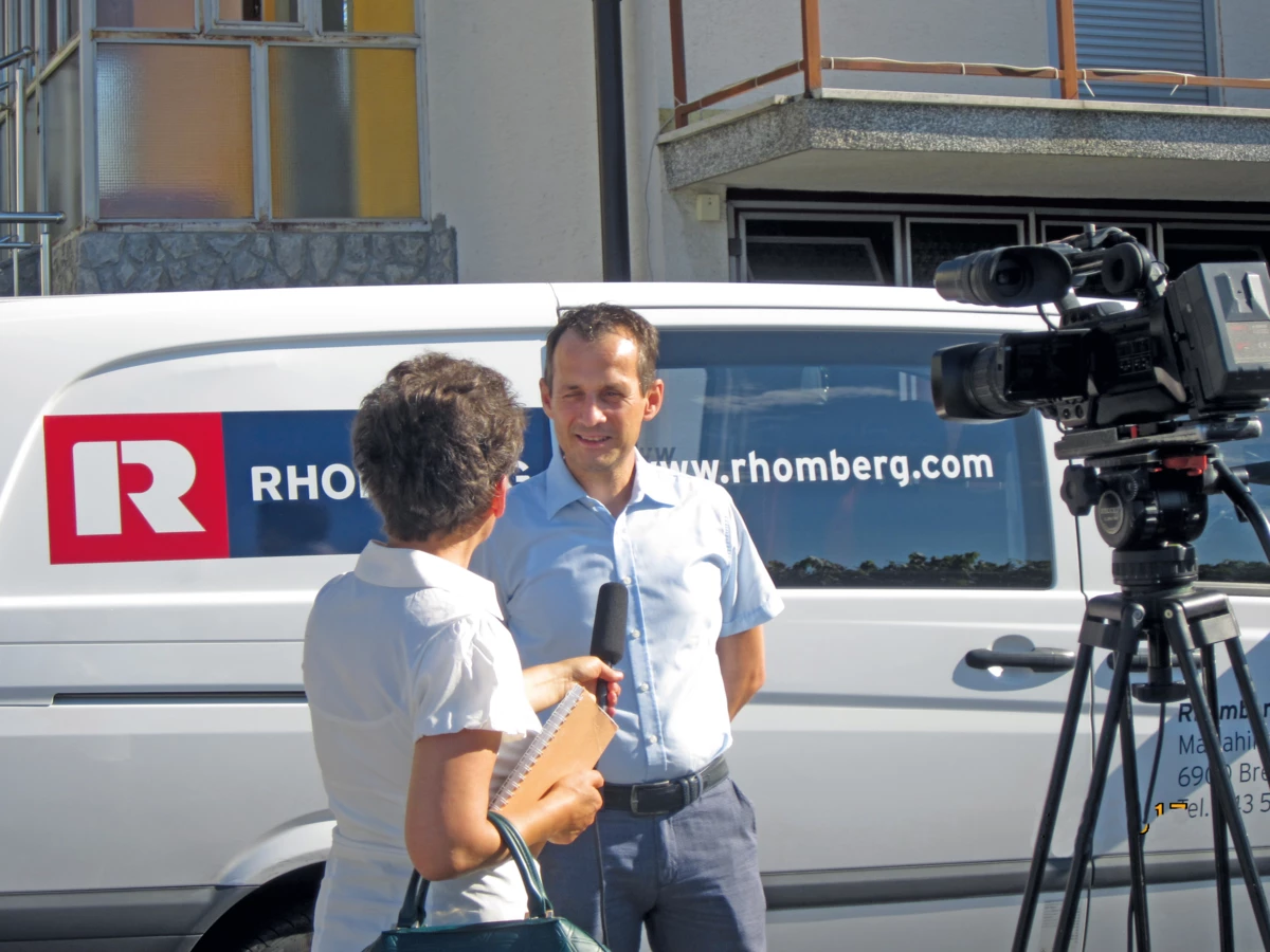 Rhomberg besucht bosnische Pensionisten Rhomberg besucht bosnische Pensionisten